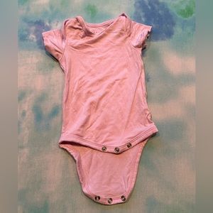 Kyte Baby lilac newborn bamboo onesie